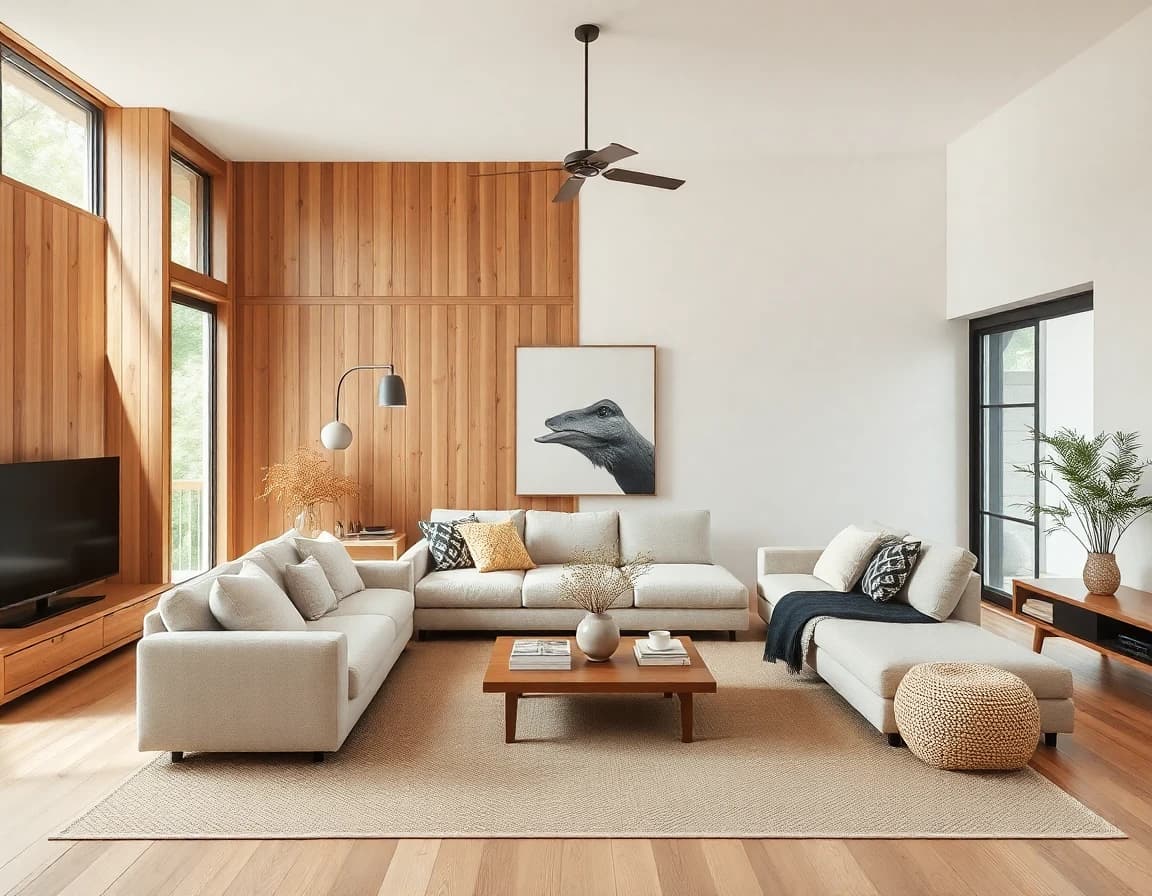 Calm Japandi Example - DecorAI - AI Interior Design